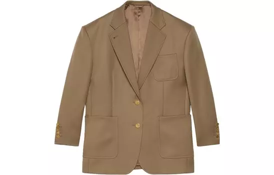 Деловой костюм женский верблюжий Gucci
