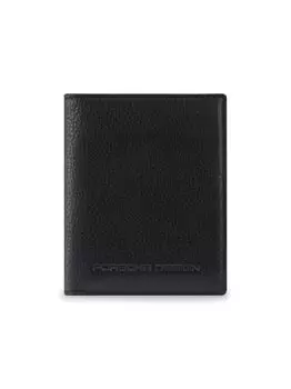 Деловой кожаный бумажник для бумажника Porsche Design, черный