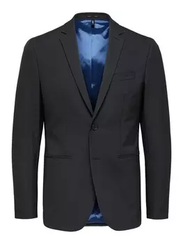 Деловой пиджак приталенного кроя SELECTED HOMME Josh, черный
