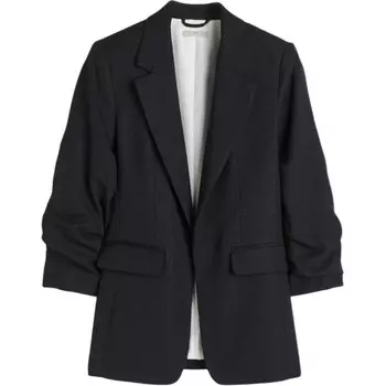 Деловой пиджак женский, цвет морской волны H&M, цвет Marine Blue