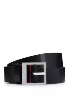 Деловой ремень haze belt 2 5cm Hugo, черный