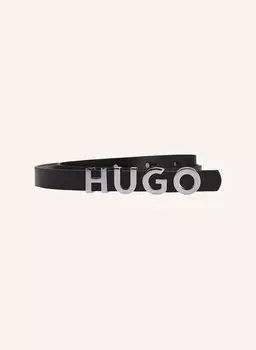 Деловой ремень Зула 1,5см Hugo, черный