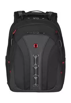 Деловой рюкзак «Legacy», отделение для ноутбука, быстрый карман, органайзер WENGER, цвет Black Grey