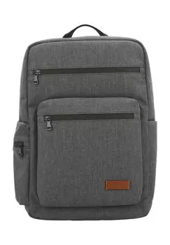 Деловой рюкзак, отделение для ноутбука, нашивка, мужской PICARD, антрацит