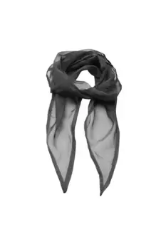 Деловой шифоновый деловой шарф Premier, серый
