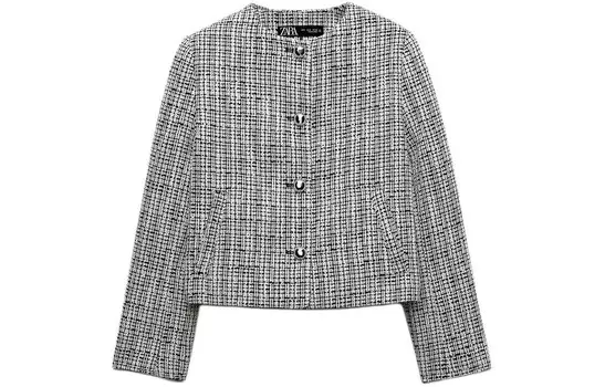 Деловой женский костюм в полоску Zara