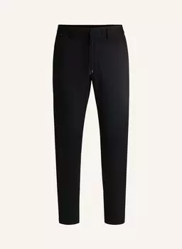 Деловые брюки p-geniusj-rds-wg-233 slim fit Boss, черный