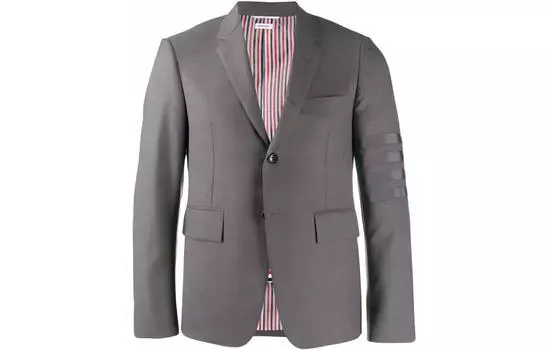 Деловые костюмы мужские, средне-серые THOM BROWNE, Medium Gray