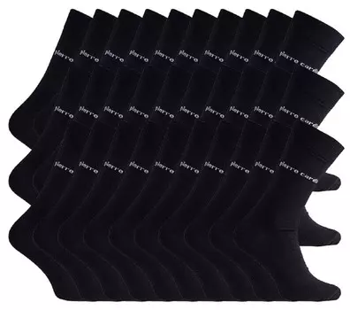 Деловые носки 30 пар в упаковке Pierre Cardin, черный