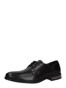 Деловые туфли JACK & JONES Lace-Up Shoes, черный