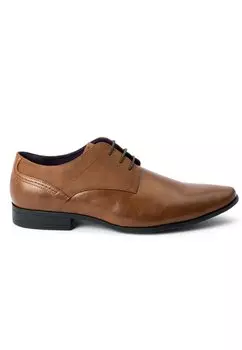 Деловые туфли на шнуровке DERBY Next, цвет tan brown