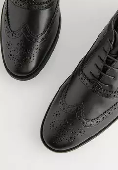 Деловые туфли на шнуровке OXFORD BROGUE Next, черный
