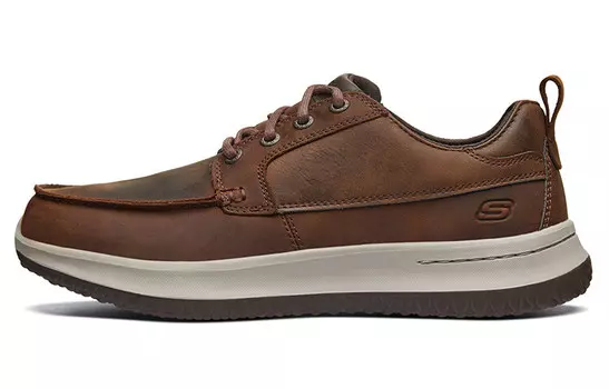 Delson 1.0 Men"s Casual Men Low-top темно-коричневый Skechers