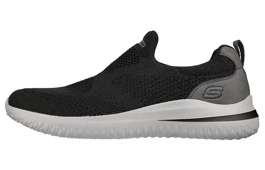 Delson 3.0 Кроссовки Lifestyle мужские с низким верхом черного цвета Skechers