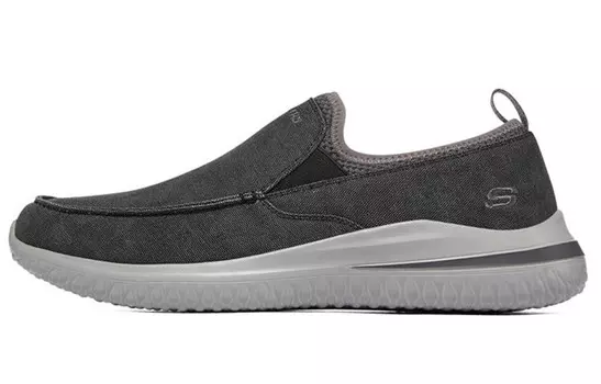 Delson 3.0 Кроссовки Lifestyle мужские с низким верхом черного цвета Skechers