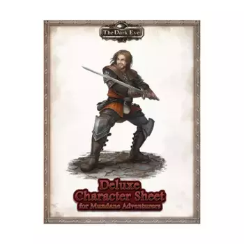 Deluxe Character Sheets for Mundane Adventurers, Dark Eye (Ulisses Spiele), мягкая обложка