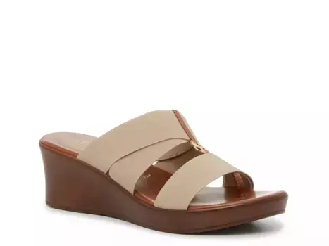 Demiri Wedge Сандалии Italian Shoemakers, Taupe