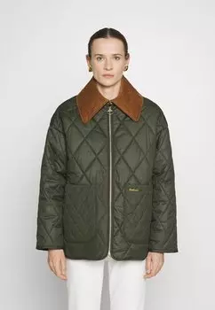 Демисезонная куртка Barbour, зеленый