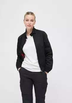 Демисезонная куртка Brandit LONGSLEEVE, цвет Black