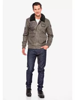 Демисезонная куртка Cipo & Baxx, бежевый