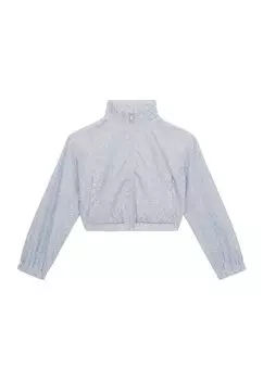 Демисезонная куртка CROPPED PRINT Guess, синий