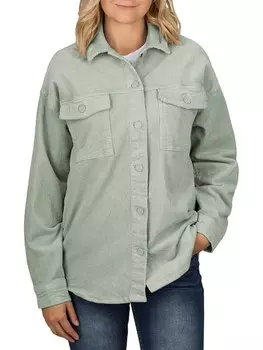 Демисезонная куртка DENIMFY, зеленый