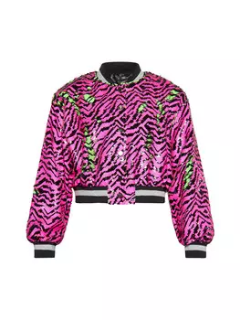 Демисезонная куртка faina, розовый