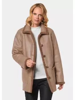 Демисезонная куртка GOLDNER, цвет milchkaffee