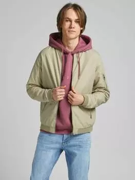 Демисезонная куртка Jack & Jones, зеленый