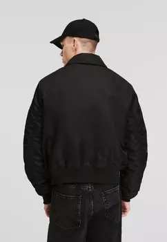 Демисезонная куртка Karl Lagerfeld, черный