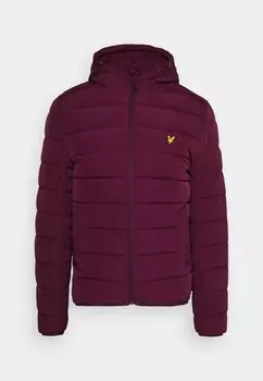 Демисезонная куртка Lyle & Scott LIGHTWEIGHT PUFFER JACKET, цвет Burgundy