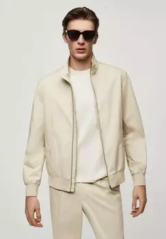 Демисезонная куртка Mango, цвет sand