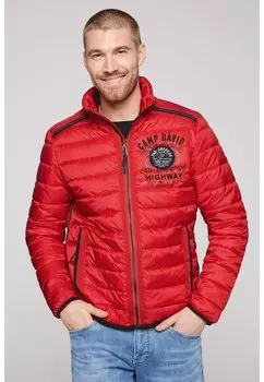 Демисезонная куртка MIT RCKEN-ARTWORK Camp David, цвет red orange