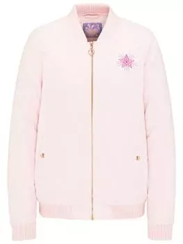 Демисезонная куртка myMo, розовый