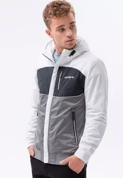 Демисезонная куртка Ombre, темно-серый