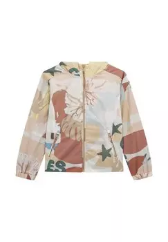 Демисезонная куртка PRINT Guess, бежевый