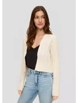 Демисезонная куртка QS, кремовый