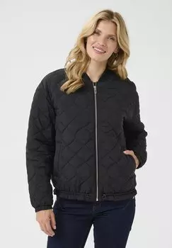 Демисезонная куртка QUILT Cream, черный