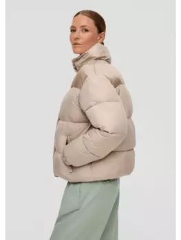 Демисезонная куртка s.Oliver, бежевый