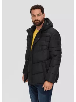 Демисезонная куртка s.Oliver, черный