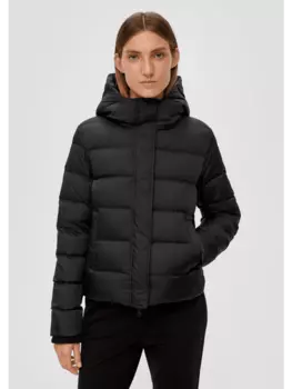 Демисезонная куртка s.Oliver, черный