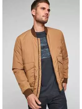 Демисезонная куртка s.Oliver, коричневый