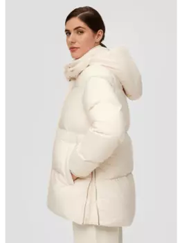 Демисезонная куртка s.Oliver, кремовый