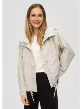 Демисезонная куртка s.Oliver, кремовый