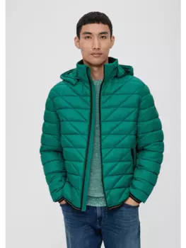 Демисезонная куртка s.Oliver, зеленый