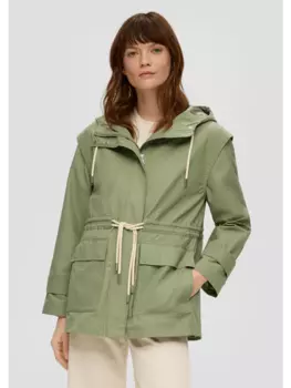 Демисезонная куртка s.Oliver, зеленый