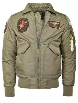 Демисезонная куртка TOP GUN, оливковый