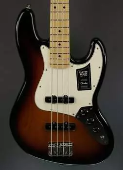 DEMO Fender Player Jazz Bass - 3 цвета Sunburst (870) (870) Player Jazz Bass?, Maple Fingerboard, 3-Color Sunburst