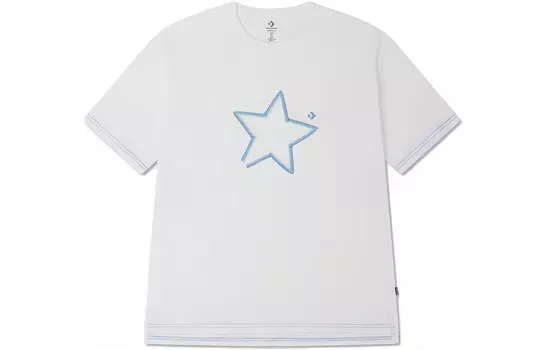 Демонстрационная серия SS23 Футболка унисекс белая Converse, белый