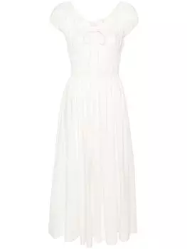 DEN платье миди Куинн, белый